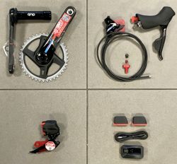 ROZPRODEJ NOVÉ SADY Sram Force D2 (kliky, brzda, presmykač, baterky a nabíječka)