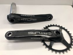 Race Face Atlas 175 mm kliky + Race Face Cinch Direct Mount Narrow Wide Steel převodník