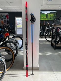 Běžky Rossignol RO-X-IUM Skating IFP XC 180 + boty RO-X-IUM vel. 42 + hůlky RO-Force Carbon 3
