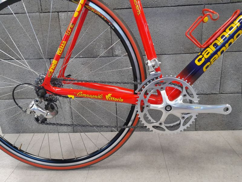 1996-1998 Cannondale Road USA, Cinelli Integralter (velikost 56)