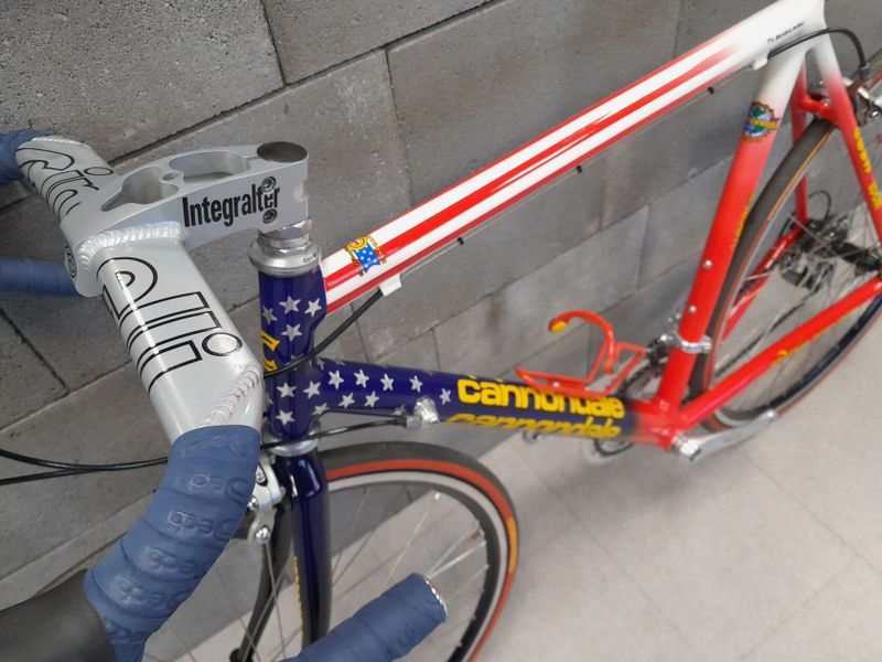 1996-1998 Cannondale Road USA, Cinelli Integralter (velikost 56)