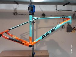 Rám GT Zaskar Elite Carbon, vel. L, 1250 gramů, možná výměna za kratší
