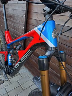 Enduro karbonový rám Intense Carabine + tlumič Fox Float X2 Factory Kashima