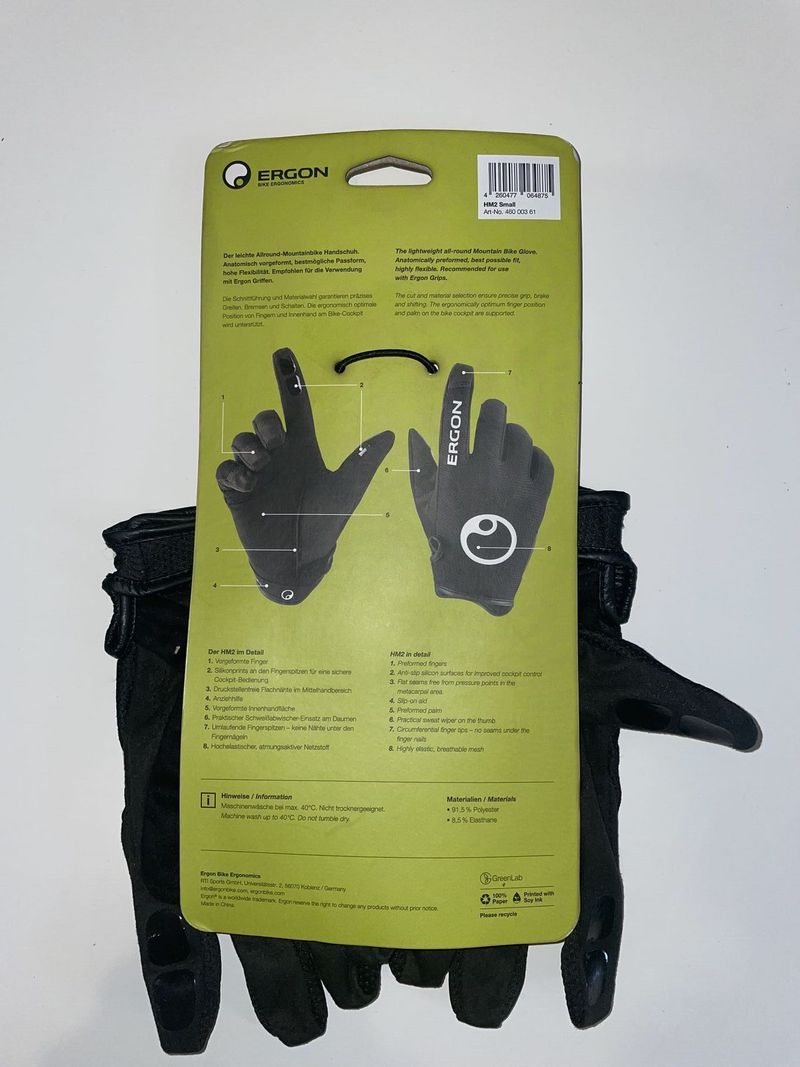 Nové Ergon rukavice HM2