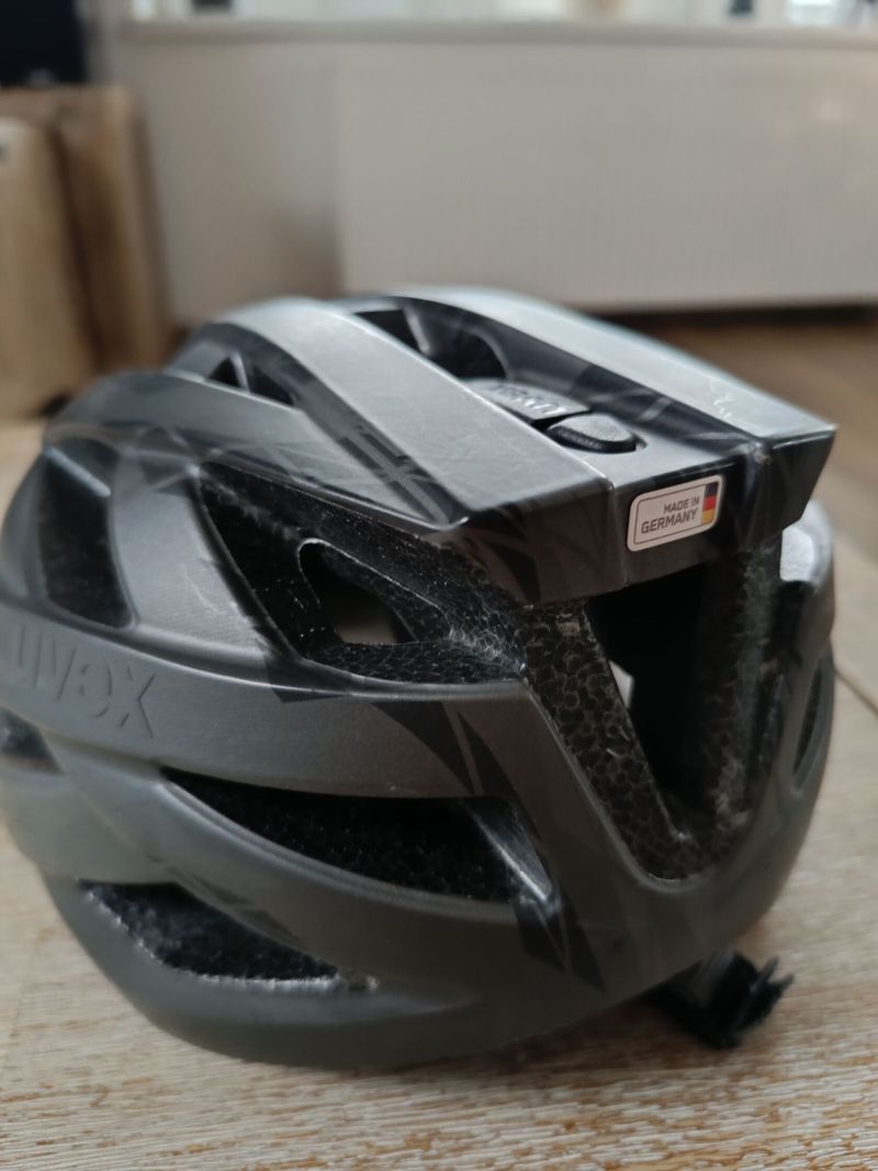 Uvex dámská helma I-VO CC Black/smoke mat velikost 52-57