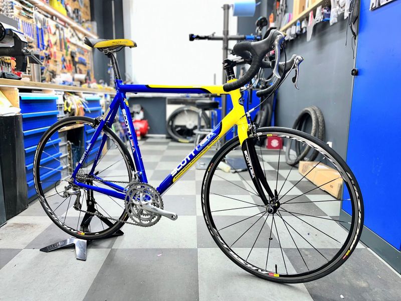 Scott USA Pro Spec | vel. 61 cm | Shimano Ultegra 6500 - 3x9 | Mavic Aksium | REZERVOVÁNO