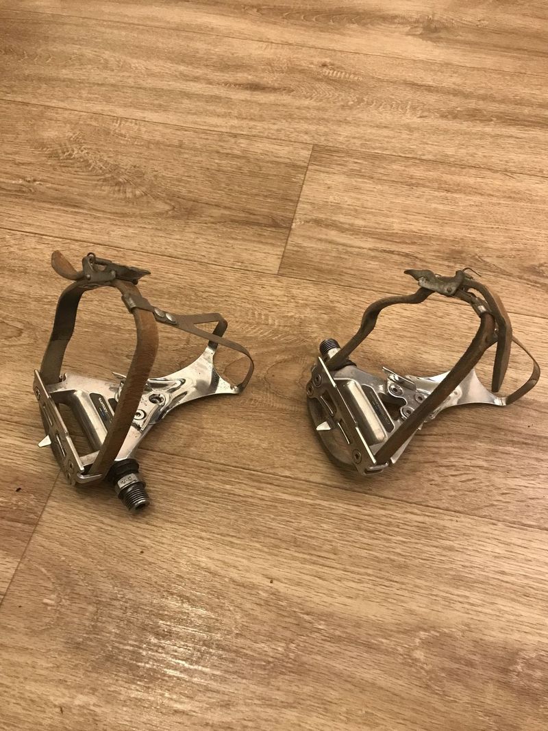 Pedály Shimano 600 s klipsnami