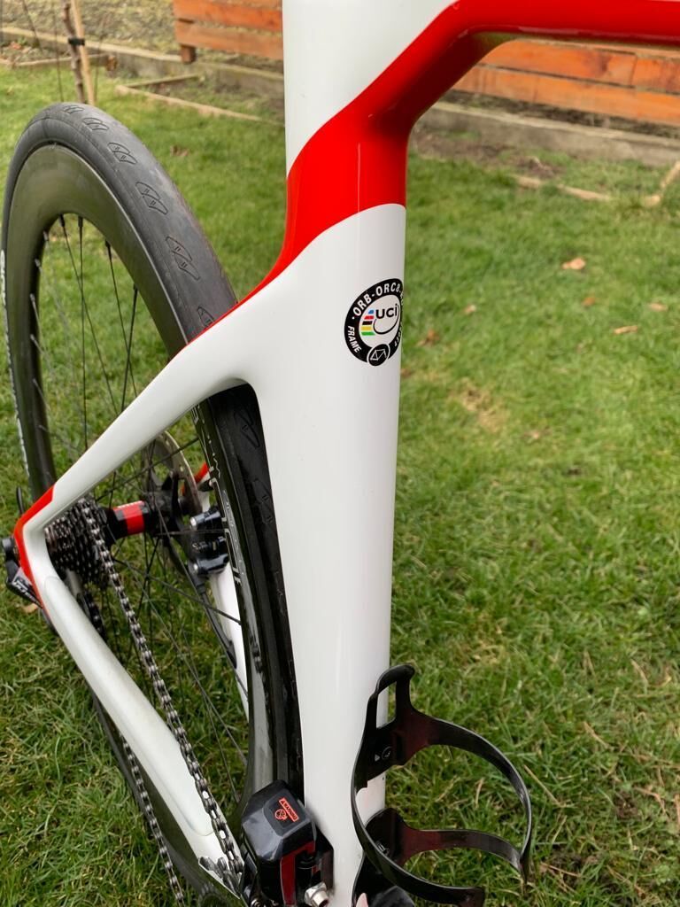 Orbea Orca Aero Ultegra DI2, velikost 57, wattmetr