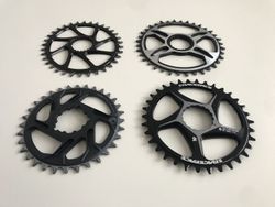 nové/jeté převodníky Sram, Race Face, Garbaruk, AbsoluteBlack, ... 32-36 zubů