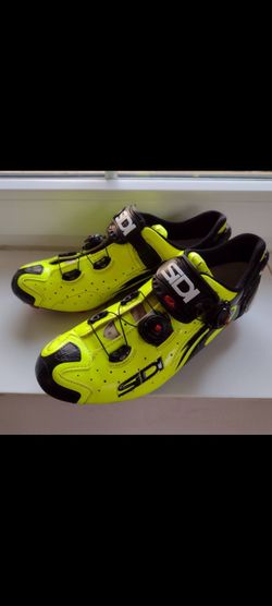 Tretry SIDI Drako Yellow Carbon Vernice