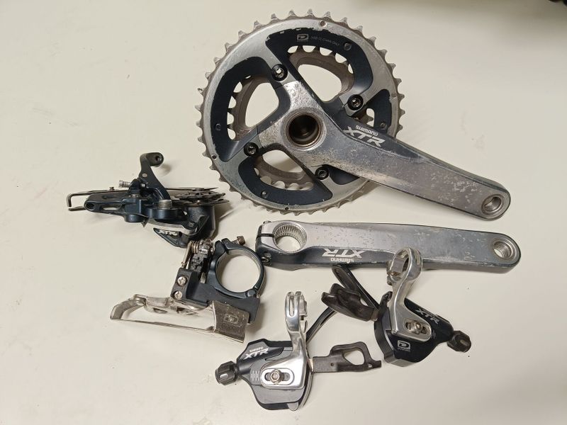 Prodam lehkou 2x10 sadu Shimano XTR