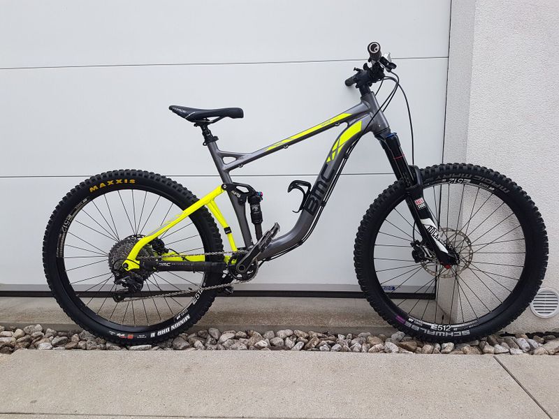 BMC trail/enduro kolo 27,5“, celoodpružené, velikost XL, hliník