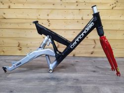 Rám set Cannondale Super V + Fatty