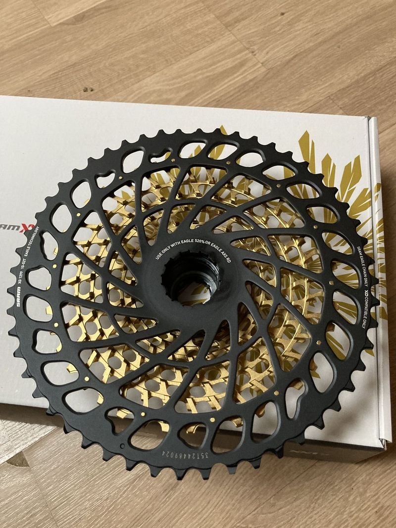 Kazeta Sram XX1 Eagle XG-1299 10-52 GOLD