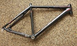 Karbonový rám BULLS Black Adder pro mtb kola - nejetý