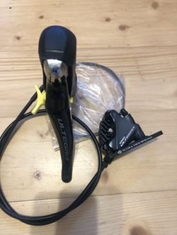 Shimano řadící páka ST-R8020 levá 2s + brzda flatmount BR-R8070 + hadice 75cm, NOVÉ