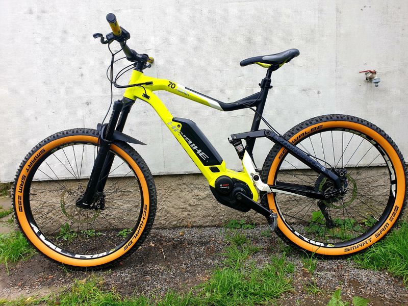 (13)Celoodpružené elektrokolo Haibike Xduro Allmtn 7.0