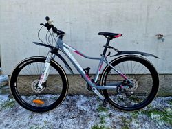 (15)Dámské/Dívčí horské kolo CTM 27,5" Kotoučové brzdy