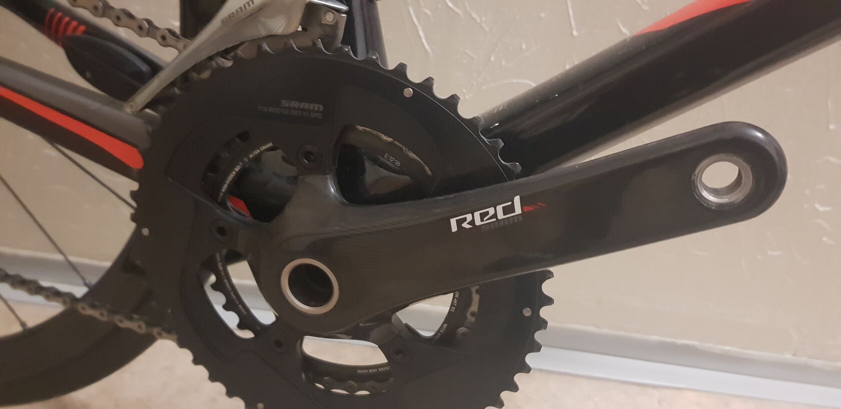 Kompletní sada Sram Red e-Tap 11s - sundaná z nového kola za 35