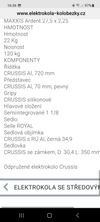 Elektrokolo Crussis e-FULL 7.4-S celoodpružené