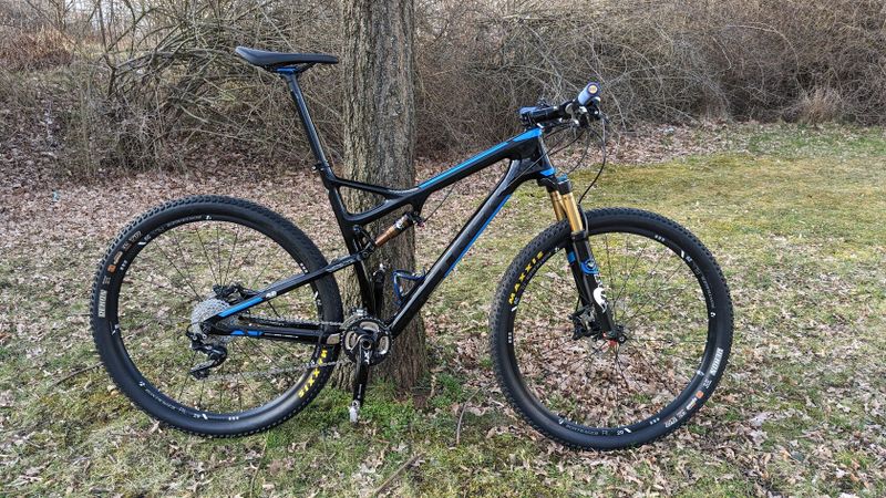 Full carbon Trek SuperFly 9.9 SL, velikost XL