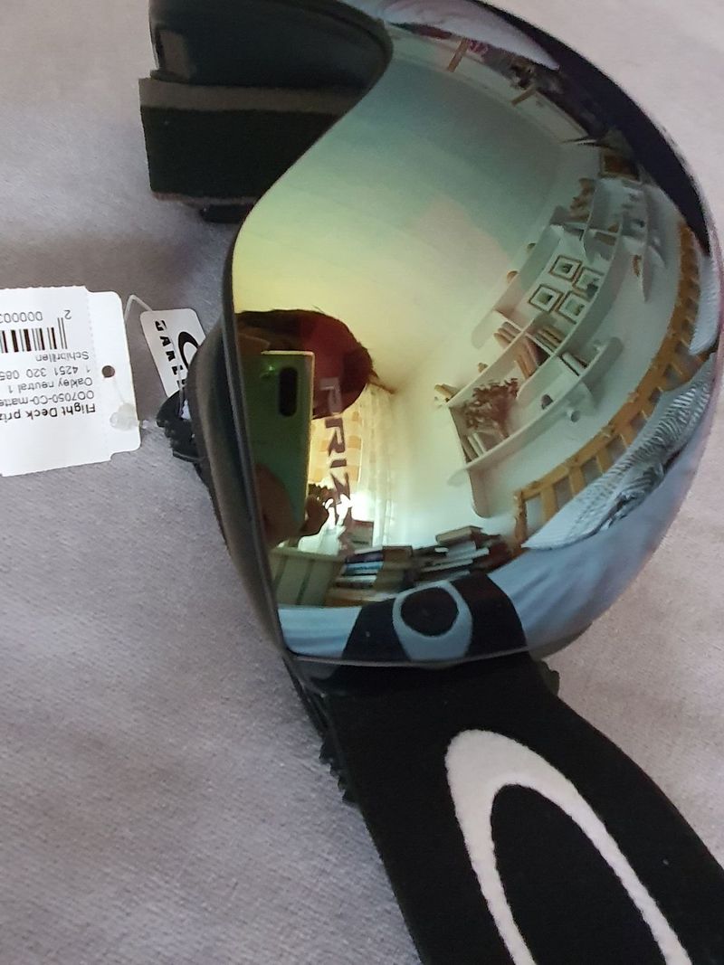 lyžařské brýle Oakley Flight Deck XL prizm sage gold