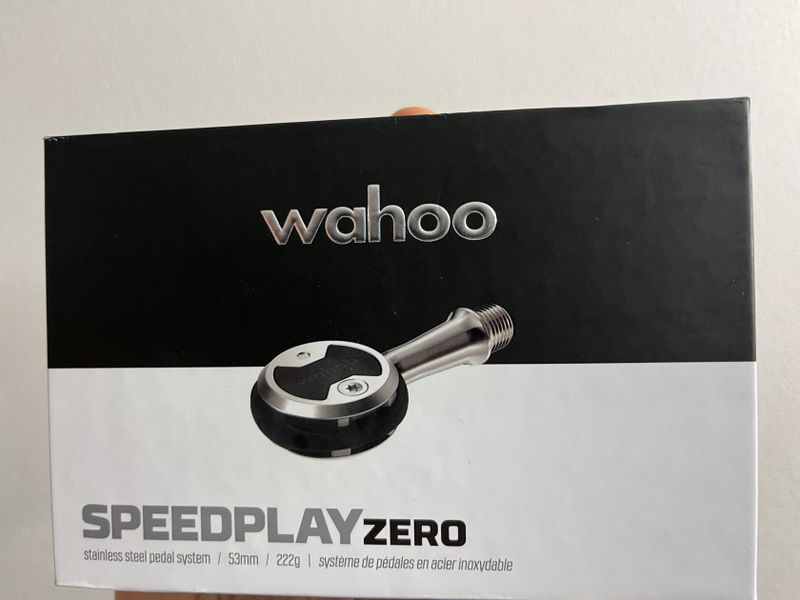 Prodám nové silniční pedály Wahoo Speedplay Zero, nikdy nevybalené