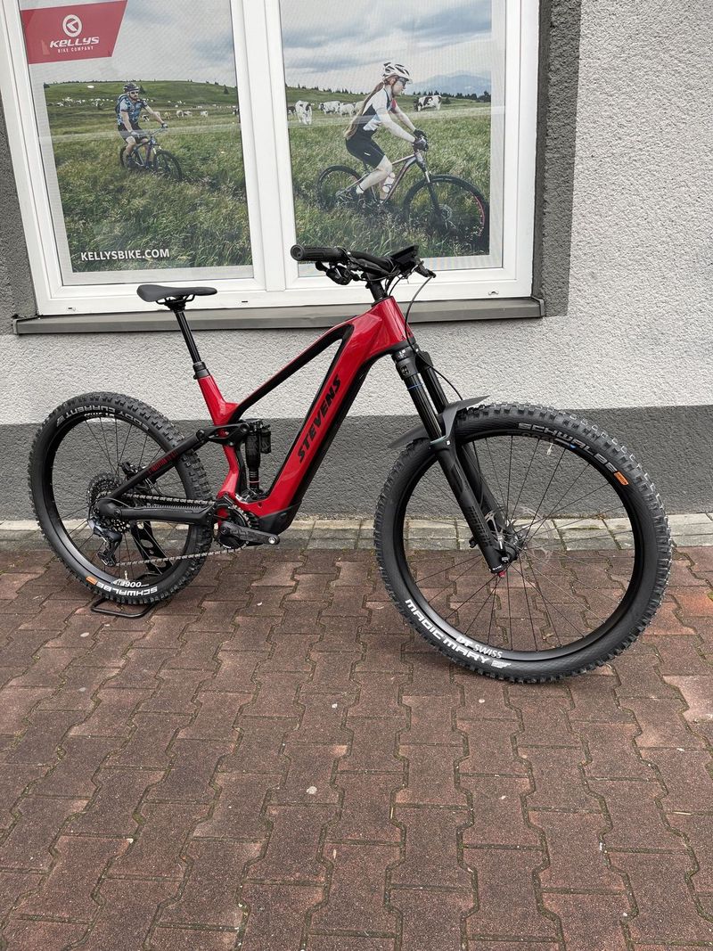 Elektrokolo Stevens E-INCEPTION ED 8.7.1 GTF DUROLUX RUBY RED CARBON