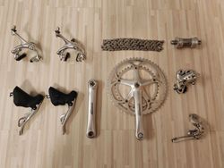 Campagnolo Daytona 2x10 kompletní silniční sada ve skvělém stavu