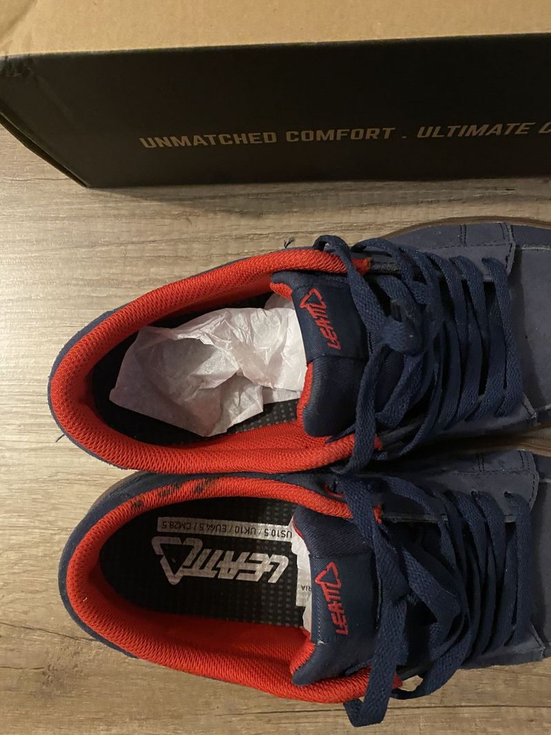 MTB Boty - LEATT shoe 1.0 flat onyx