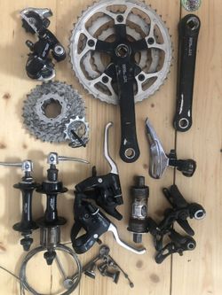 Kompletní sada Shimano Deore LX, retro vše původní. 