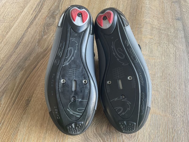 Tretry Sidi GENIUS 10 Mega - black/grey - širší 41, 5
