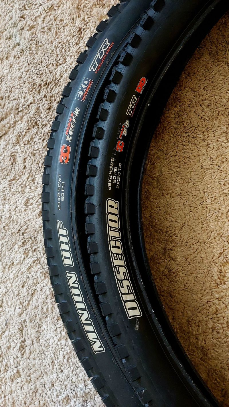 Pláště Maxxis 29" DHF + DISSECTOR