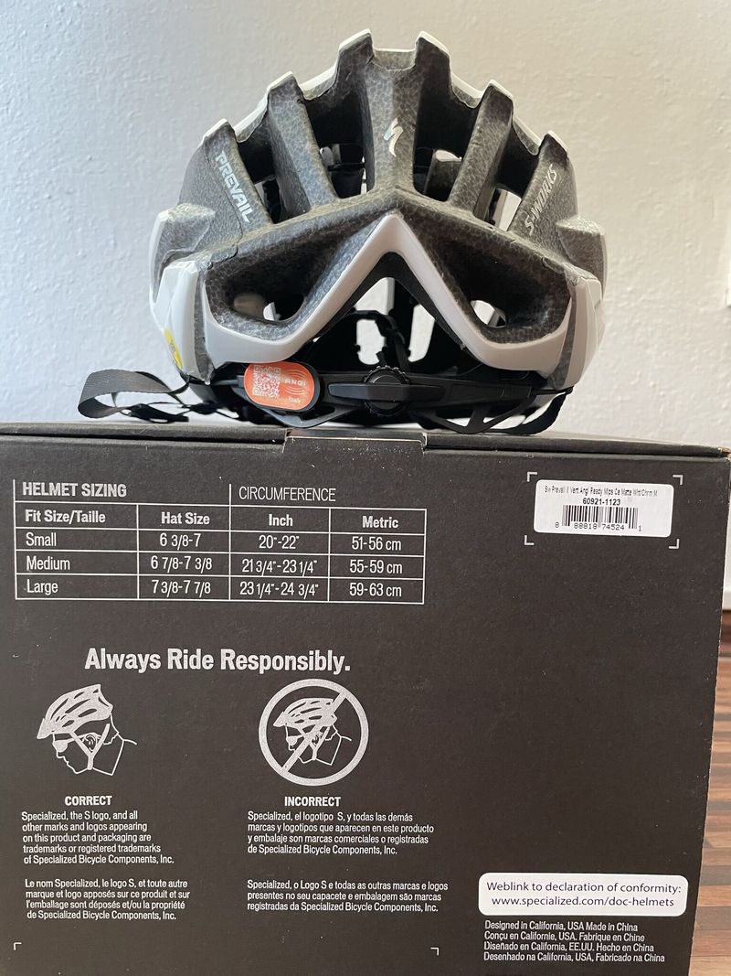 Specialized S Works Prevail II Vent ANGi ready Matte
