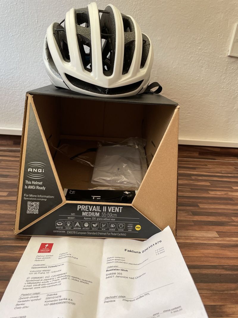 Specialized S Works Prevail II Vent ANGi ready Matte