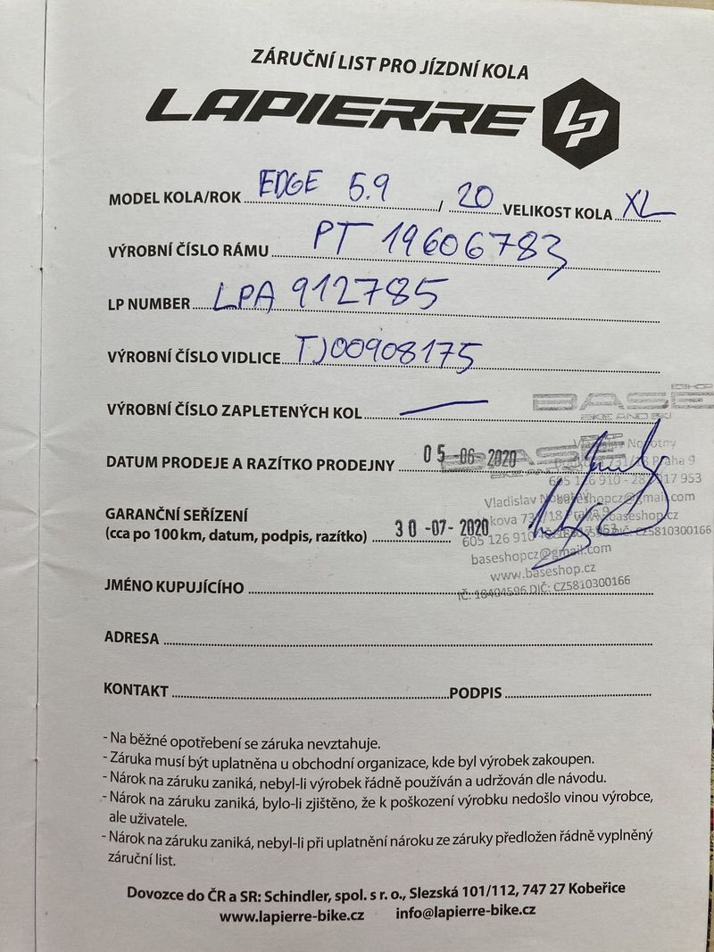 Lapierre Edge 5.9, velikost XL