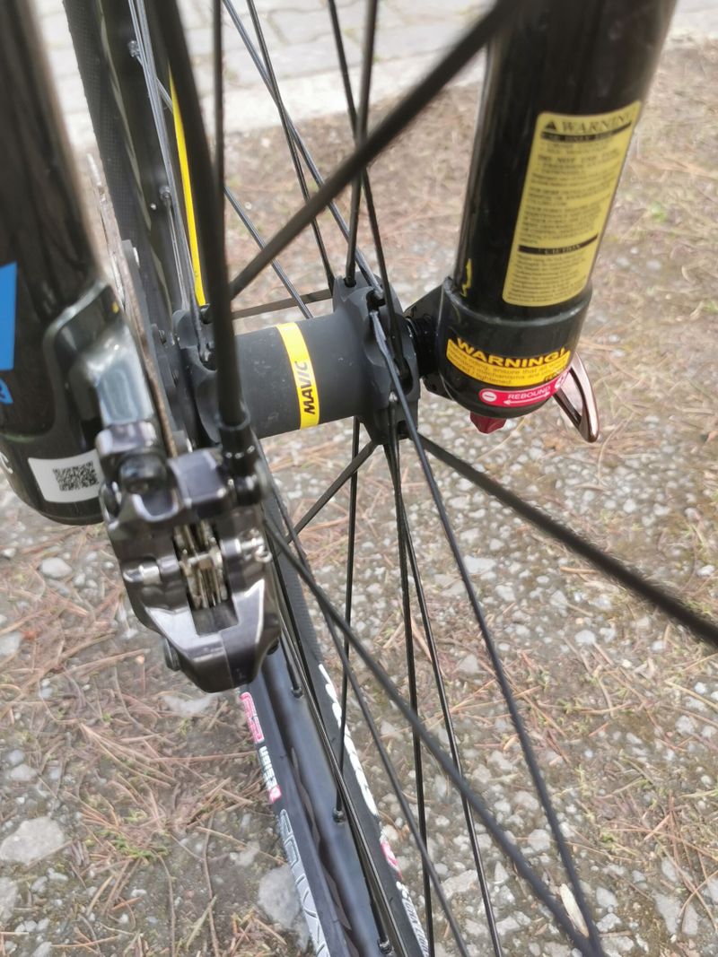 Look 989, shimano XTR 1x12s, karbonová vidlice AXON Werx, MAVIC CROSSMAX PRO