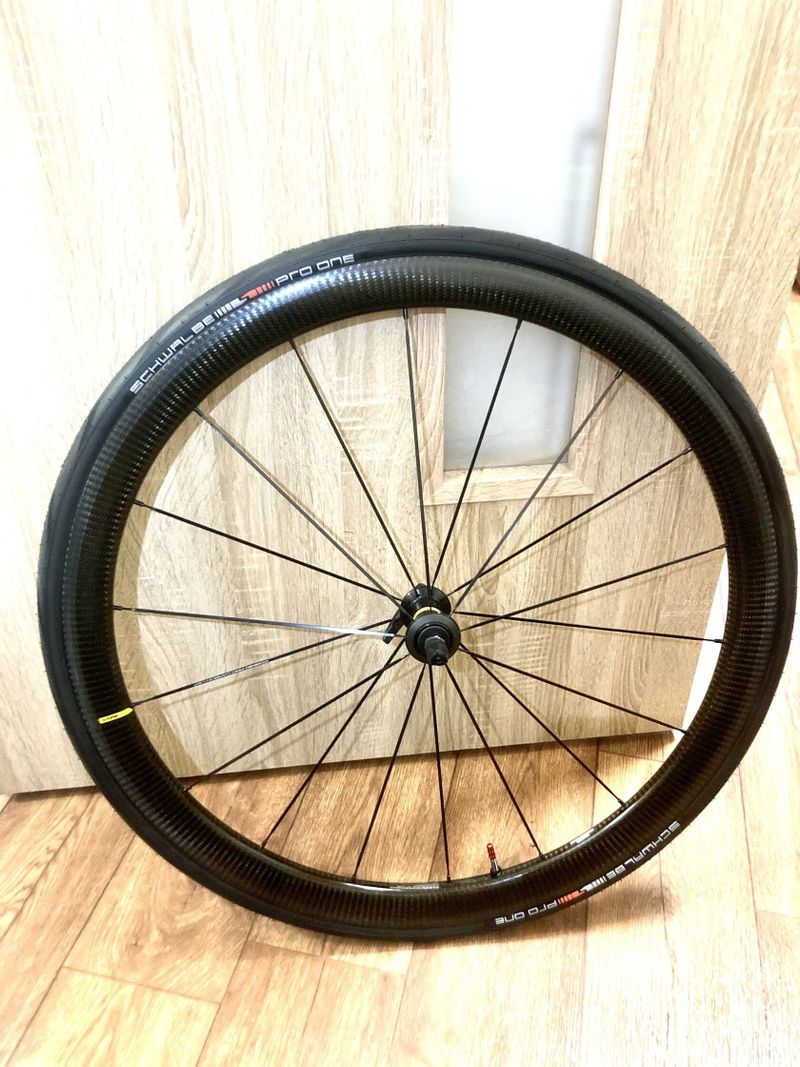 Zapletené kolo mavic přední 