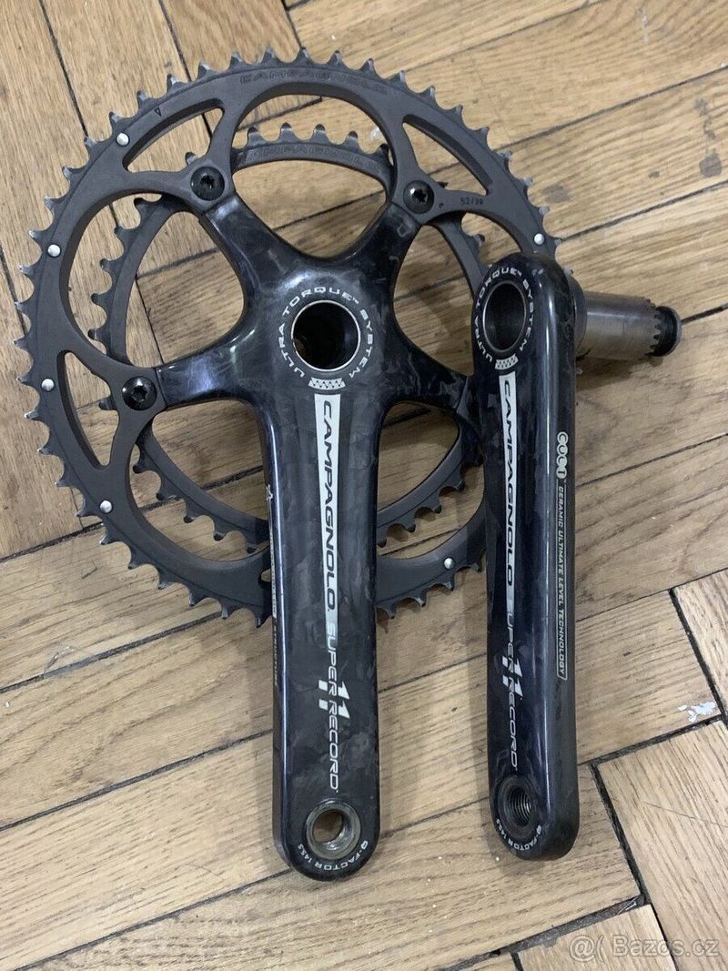 campagnolo super record kliky 172.5 (52/39)