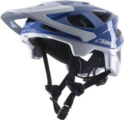 Alpinestars Vector Pro A1 MTB / enduro přilba Blue/Light Gray Glossy