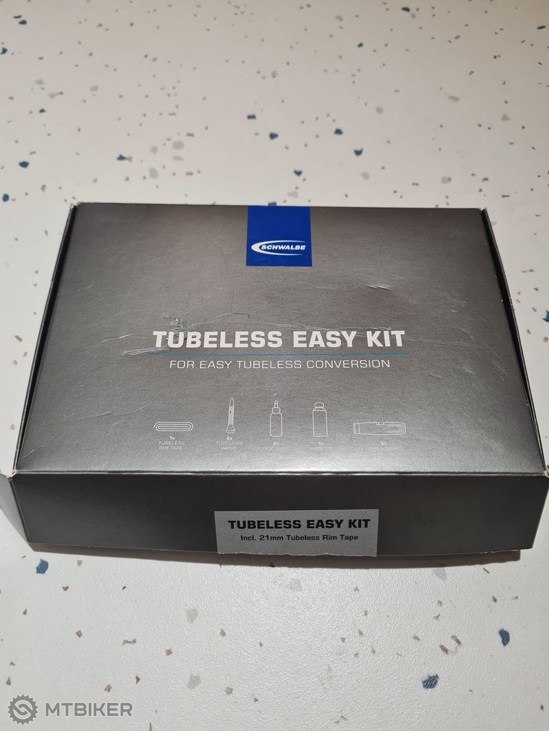 Nová sada Schwalbe tubeless easy kit