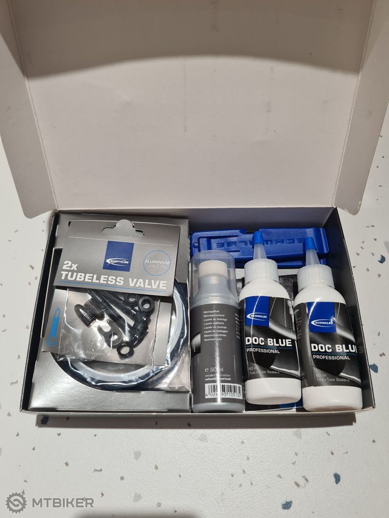 Nová sada Schwalbe tubeless easy kit