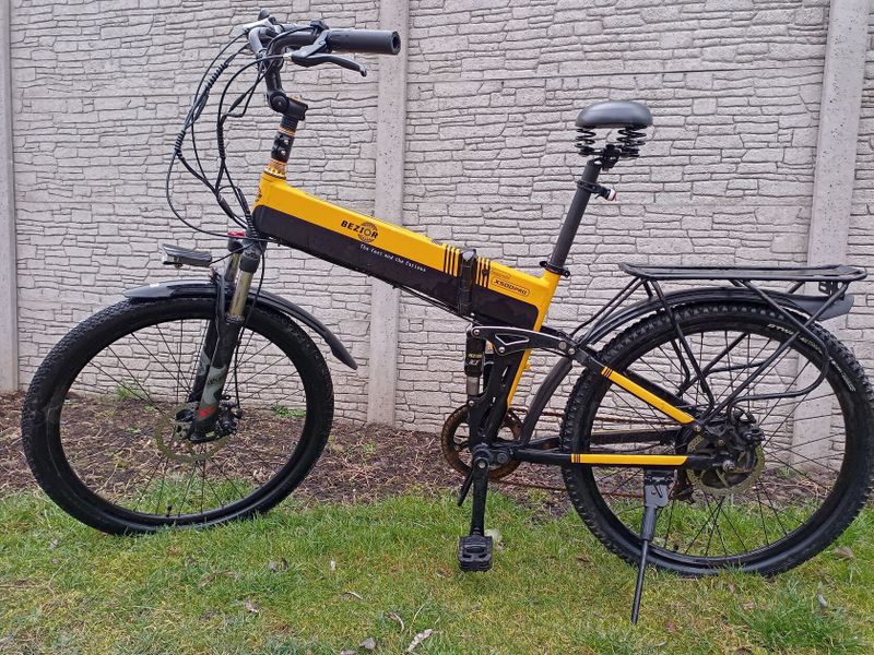 celoodpružené horské elektrokolo Bezior X500 Pro