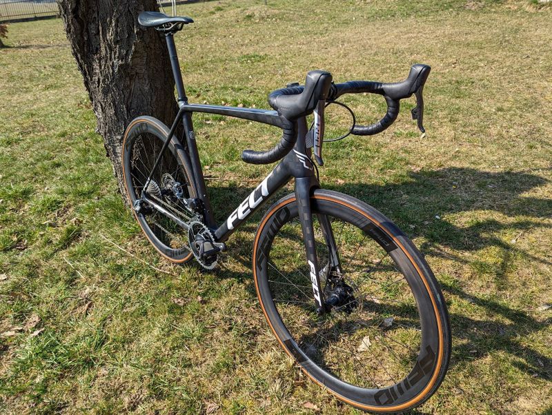 Felt FR Disc Sram Red AXS, vel. 58, wattmetr Quarq, 7 kg