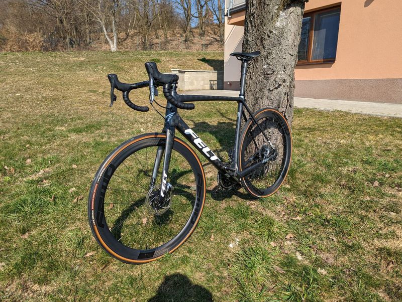 Felt FR Disc Sram Red AXS, vel. 58, wattmetr Quarq, 7 kg