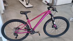 Prodám ROCK MACHINE Catherine 40-29 gloss pink/light pink/crimson, vel. M 