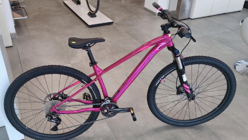 Prodám ROCK MACHINE Catherine 40-29 gloss pink/light pink/crimson, vel. S 