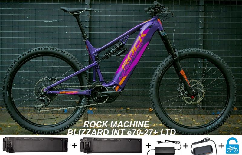 ROCK MACHINE BLIZZARD INT e70-27+ LTD vel. L/19" (limitovaná edice)