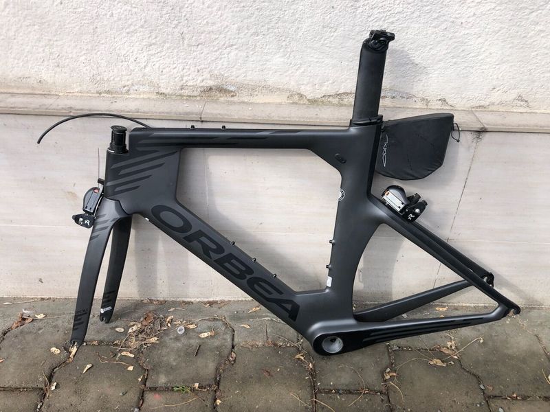 casovkarsky/triatlonovy karbonovy ram Orbea Ordu M20i Team vel. M