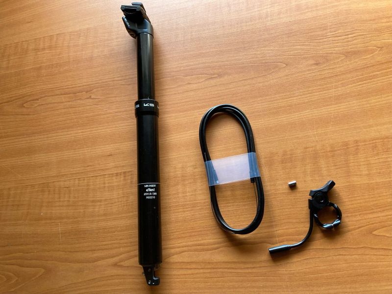 Teleskopická sedlovka KS KIND Shock eTEN Průměr 31,6 mm Zdvih 100mm